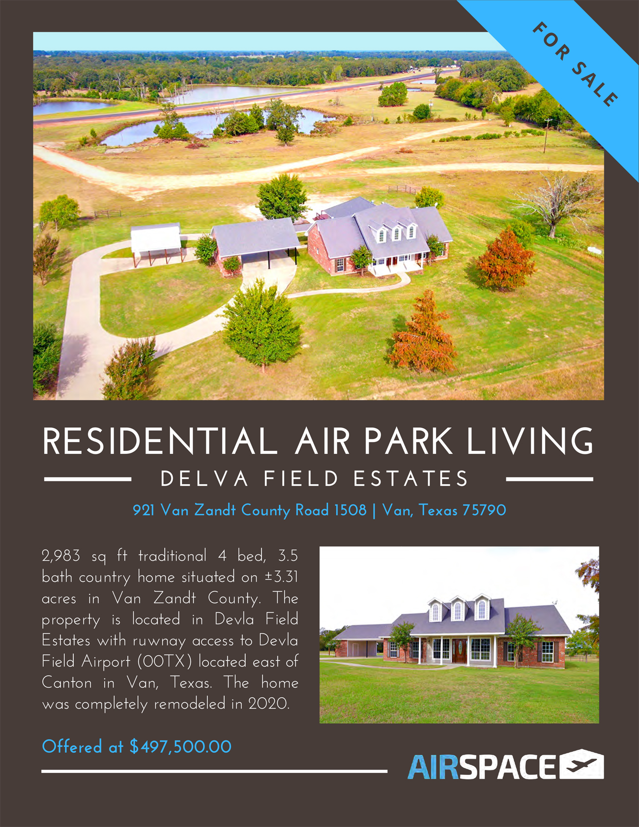 Texas Air Park Homes For Sale